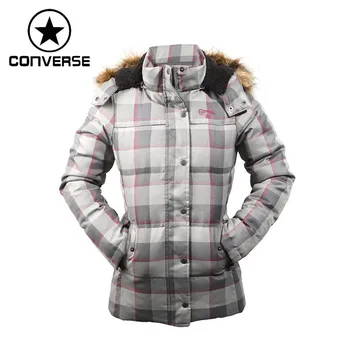 

Original Converse Women's Down coat Hiking Down Hooded Sportswear