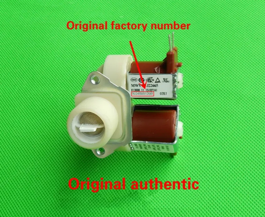 Suitable for Haier washing machine water inlet solenoid valve switch XQG70-1279 / XQG60-1079 valve 0024000126B