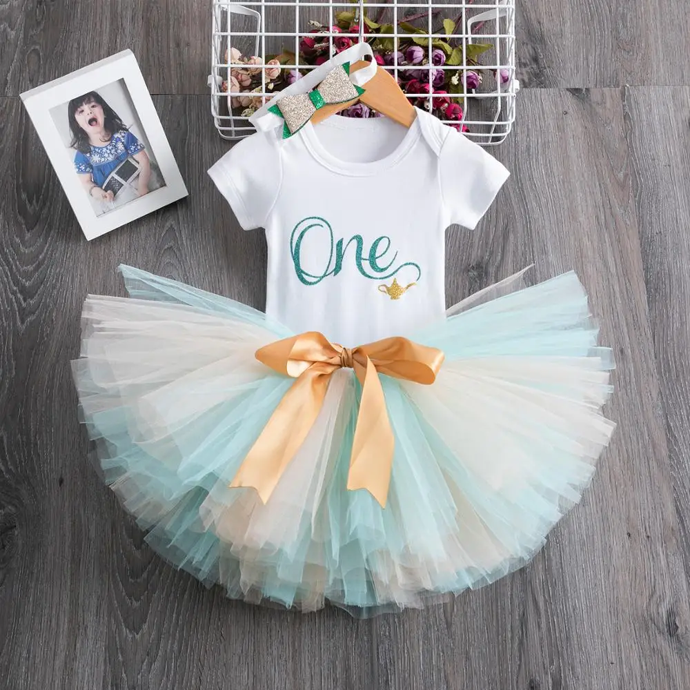 Baby Tutu Dresses for Little Girls Newborn One Yers Birthday Party Dresses Christmas Princess Dress Rainbow Tutu Dresses for 12M