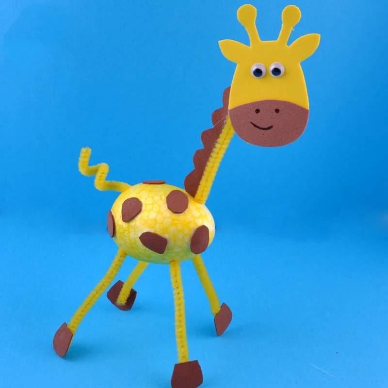 Игрушки для детей Детские ремесла Сделай Сам для детей Домашние 3D животные Детский сад игра Боулинг для раннего детского развития игрушки Монтессори вспомогательный материал для обучения