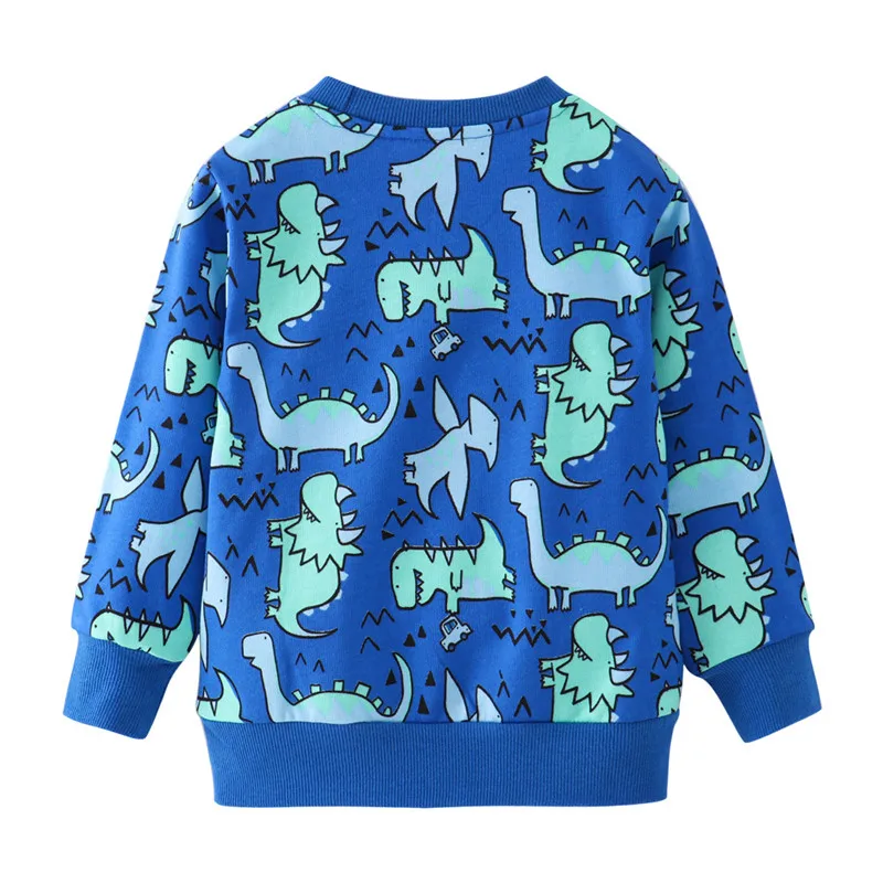 Dinosaur Baby Boys Sweatshirts Children Boys Winter Clothes Sets Cartoon Dinosaur Printed Sweatshirts Trousers Kids Clothing Set