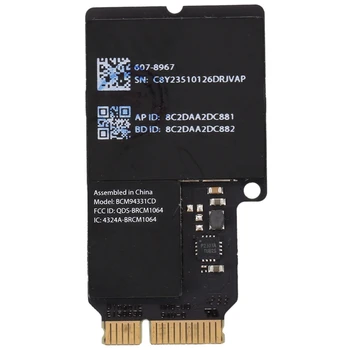 

Bluetooth 4.0 Wifi Card 802.11Ac 2.4/5GHz 1.7Gbps for Apple Broadcom BCM4331 BCM94331CD IMAC A1418 A1419