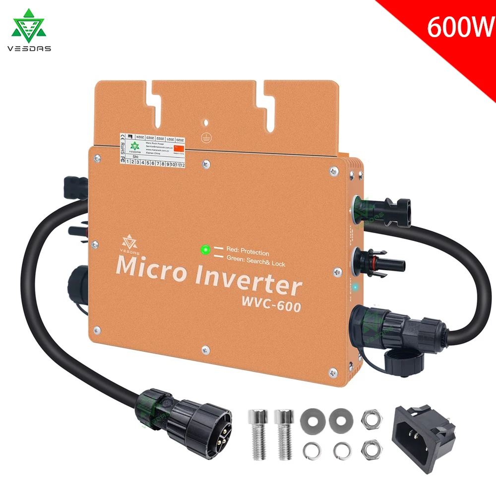 

Корабль из Испании 600 Вт на сетке инвертор двойной со слежением за максимальной точкой мощности инвертор солнечной установки 30V 36V домашний инвертор 110V 220V 36 60 ячеек PV Панель