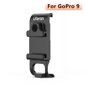 

Ulanzi metal alloy extend battery cover with 1/4" hole+ cold shoe+charging port for gopro hero 9 hero9 camera accessories