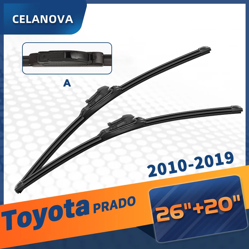 CELANOVA Windshield Wiper Blade For Toyota PRADO 2010 2019 26"+20