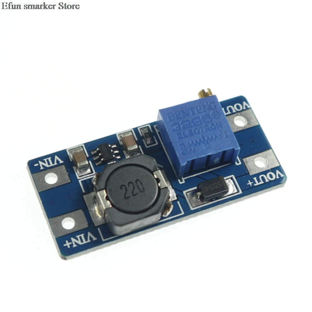 KJ228 MT3608 2A Max DC-DC шаг вверх Мощность модуль усилителя | Электронные компоненты и