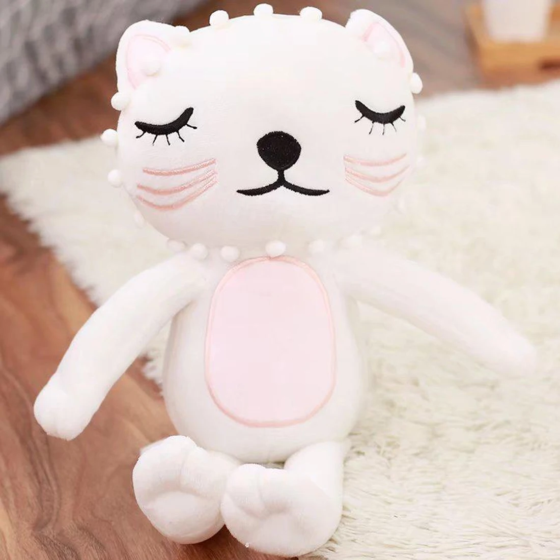 40 см Kawaii плюшевый Кот Лев Кукла игрушки для детской комнаты декор мягкие детские плюшевые игрушки ребенок успокаивающая кукла рождественский подарок