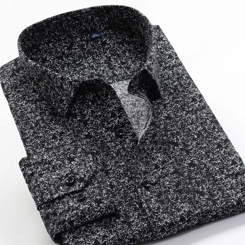 4XL-10X 11XL 12XL рубашки с цветочным принтом Мужские Гавайские пляжные большие мужские повседневные рубашки из полиэстера размера плюс camisa hombre свободные мужские рубашки - Цвет: 226075