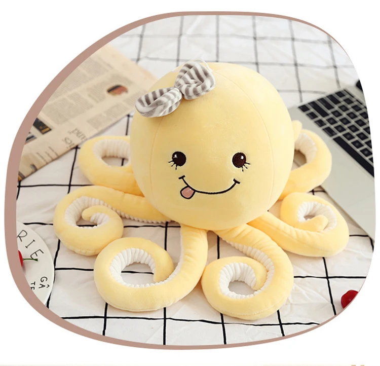 30-50 см Kawaii игрушечный Осьминог милая мягкая кукла плюшевые игрушки мягкие животные аксессуары для дома подушка подарок на день рождения для девочки дети ребенок