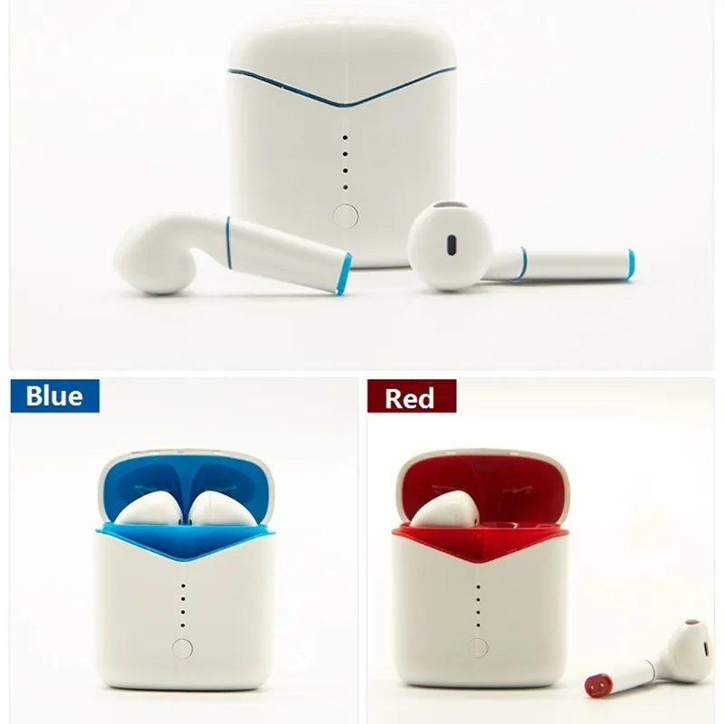Tws P20 Sport Wireless Bluetooth Earphones Earbuds Handsfree stereo Touch Cordless Headset with Charging Box for Huawei iPhone