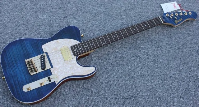 カナダ産フレイムメイプル エレキギターネック テレキャスター