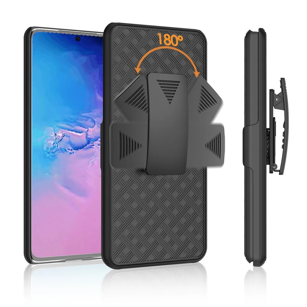 For Samsung S20 Ultra 6.9inch Case Black Slim PC Hard Shell Belt Clip Phone case Protective cover Package case#E25 | Мобильные