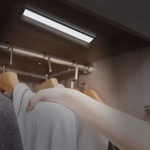 Hot 20 LED Motion Sensor Closet Light Dimmable Wireless Lights for Cabinet Stair Hallway XJS789