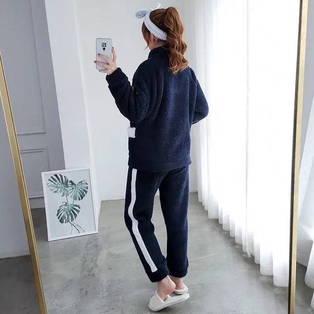 5xl Plus Big Size Pajamas Winter Hoodies Flannel For Women Fat Velvet Woman  Shein Sleepwear Sweatshirt Warm Homewear 210831 From Bai10, $32.82