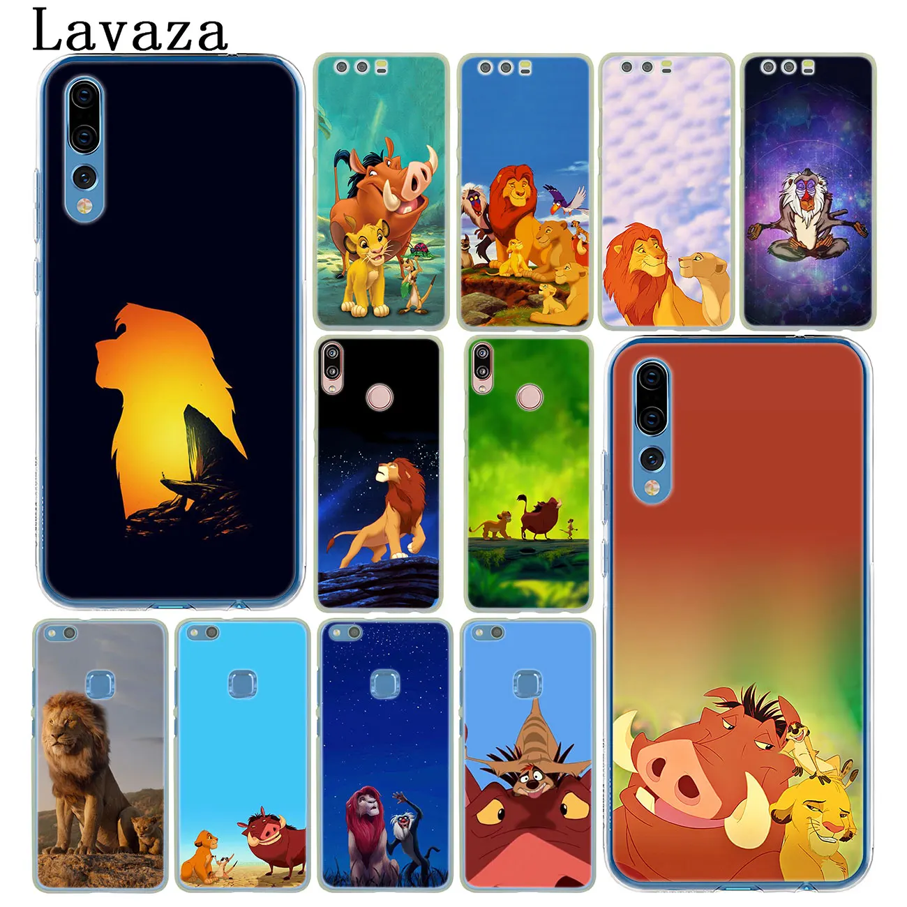 Lavaza Король Лев чехол для телефона huawei Y9 Y7 Prime 2018 2019 Honor 20 10 8 8A 8X9X9 Lite 7C 7X 7A Pro