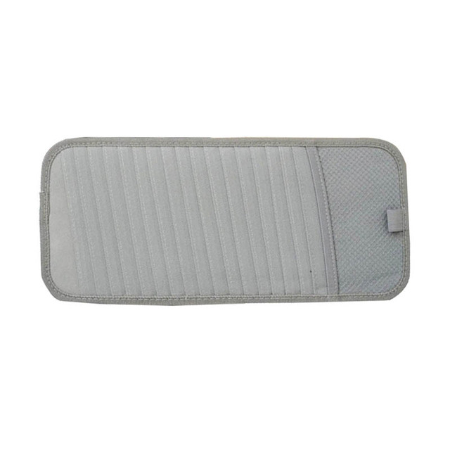 color  Portable Sunshade 12 Disc Capacity DVD CD Case for Car Media Storage CD Bag -25