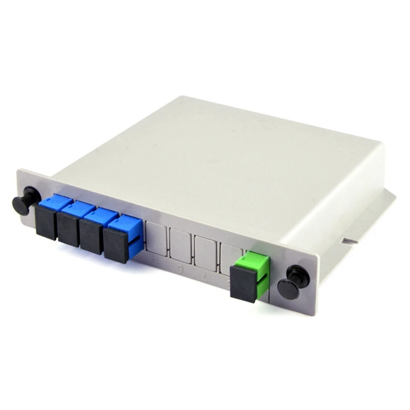 Lot Fiber Splitter SC UPC 1X4 Optic FTTH Cassette Box Optical Coupler PLC | Мобильные телефоны и аксессуары