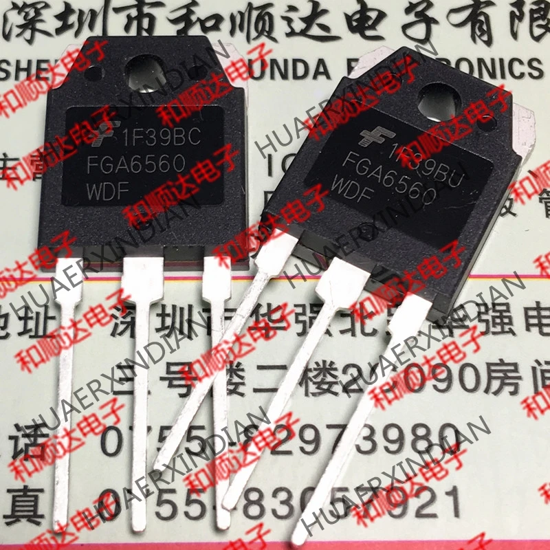 5 шт., новые оригинальные кнопки FGA6560WDF TO-3P 650V 120A на