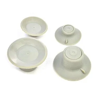 

4pcs Cool Ball Cooler Stand Feet Laptop Cooling Leg Suction Cup Portable Stand Skid-proof