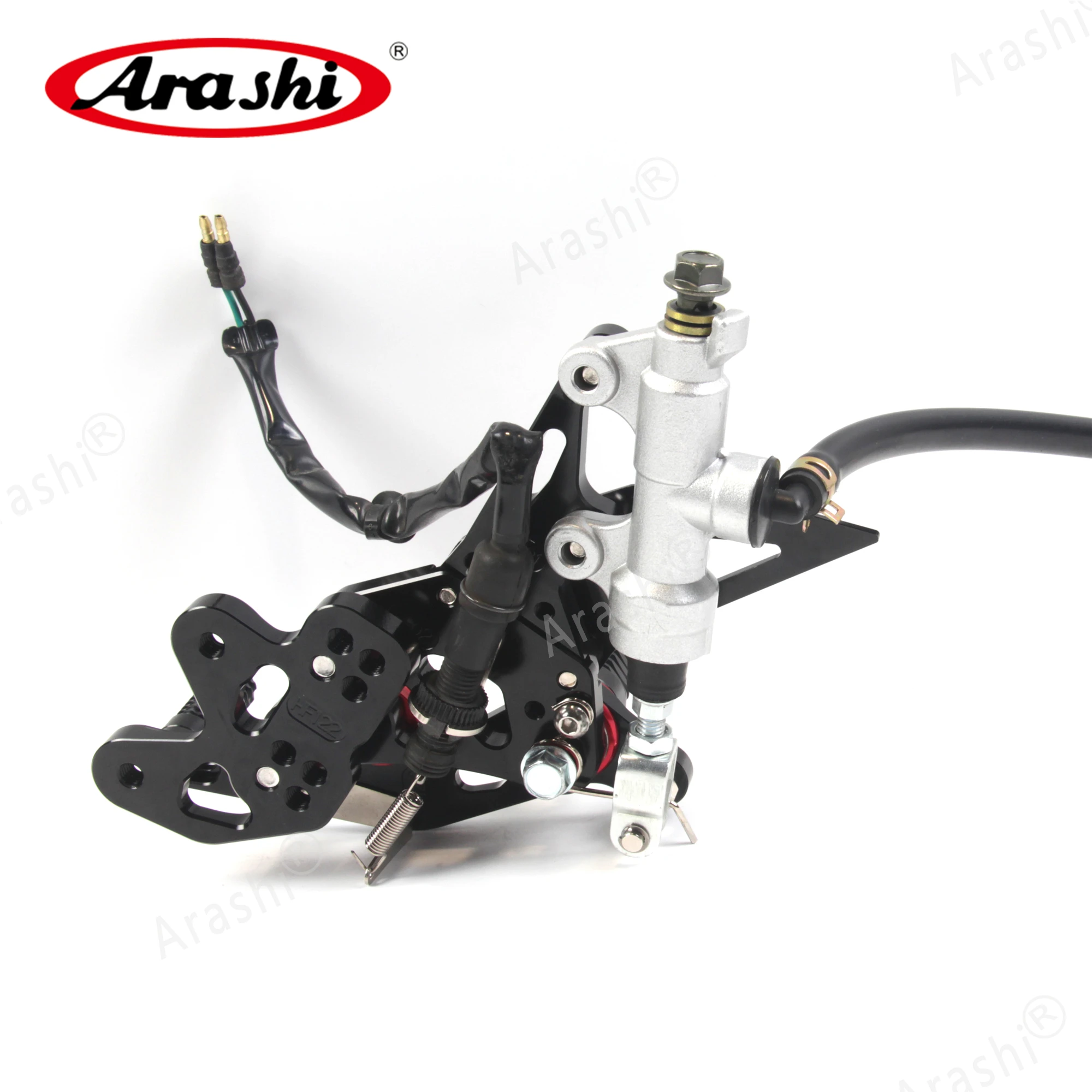 Arashi для SUZUKI GSXR600 GSXR750 2006 2010 регулируемая подставка ног подставки фотосессия 2007 2008