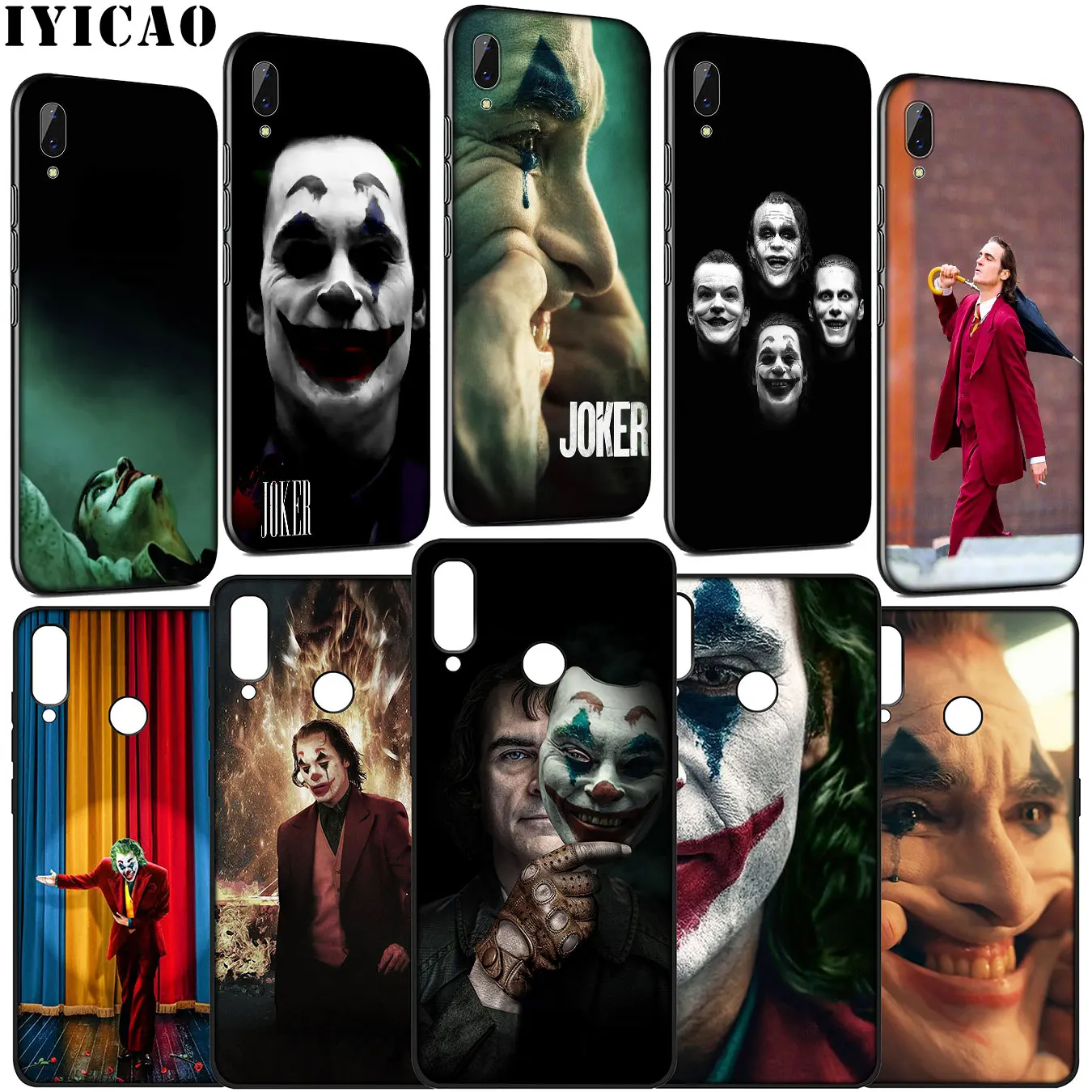 Забавный мягкий чехол Joaquin Phoenix joker для телефона Huawei Y9 Y7 Y6 Prime 2019 2018 Honor 20 10 9 9X 8C 8X 8 Lite