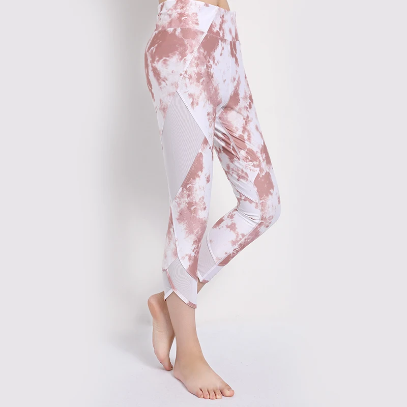 FlowerDance эластичные штаны для йоги женские спортивные бесшовные леггинсы Профессиональные штаны для бега йоги