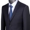 Luxury 100% Wool Super 120 Tailor-Made Suits For Men Suit Midnight Blue Selected Sarawan Wedding Suits For Men Dress Tuxedo Man 1