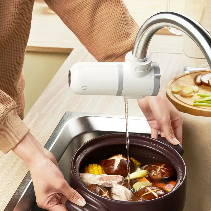 Очиститель воды для крана Xiaomi Mijia Перколятор с активированным углем дома кухни