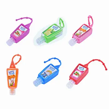 

30ML Random Color Reusable Mini Hand Sanitizer Fruit Scented Disposable No Clean Travel Portable Clean Moisturizing Safe Gel