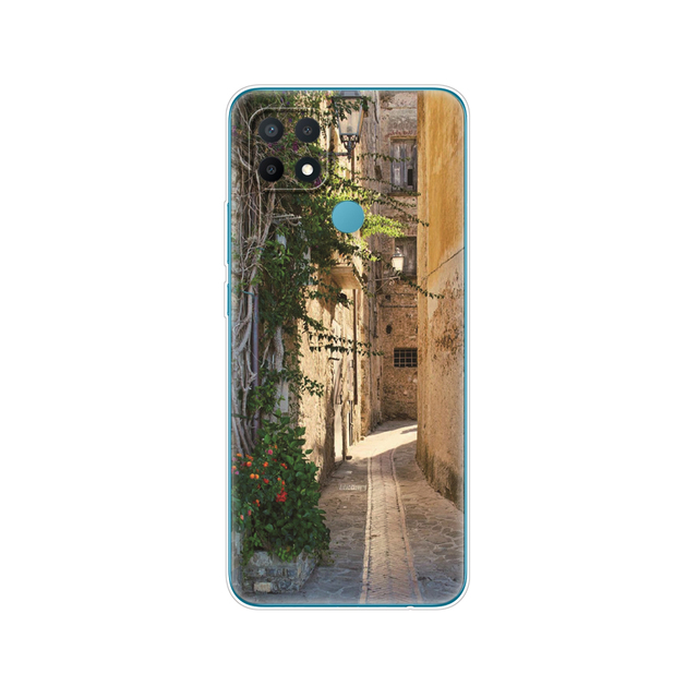 OPPO A15 Case For OPPO A15S Back Silicon Soft TPU Phone Cover For OPPOA15 CPH2185 A 15 S CPH2179 Bumper 6.52" Fundas Shell