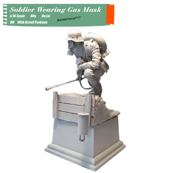 

RD 1/16 Scale Resin Figure Model Toys World War II Soldier DIY Resin Figure Model Toy For Gift,Collection