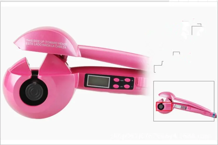

5PCS LCD Fully Automatic Hair Curler Without Injury Ceramic Perm Electric Curling Bar Beautiful Hair Curling Artifact