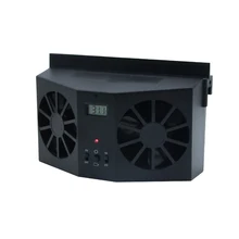 AOZBZ – ventilateur d'extraction solaire pour voiture, système de Ventilation automatique, écologique, double Mode, haute puissance, refroidisseur Portable