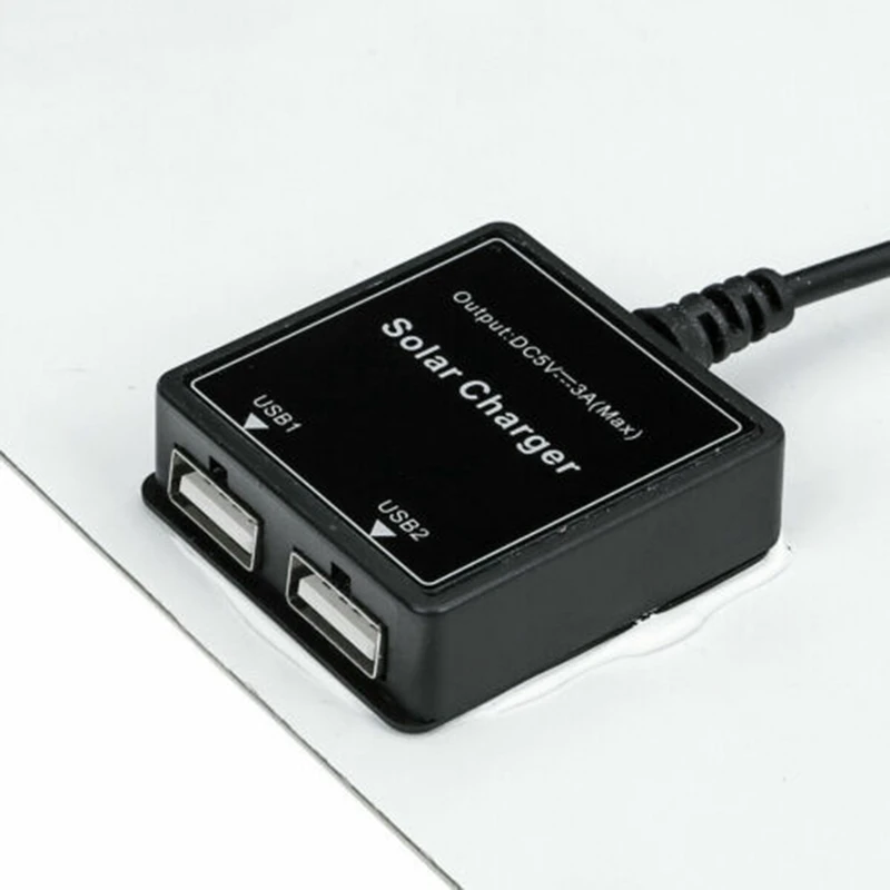 30 Вт двойной USB Гибкая солнечная панель комплект+ 30A контроллер+ зажим для наружного автомобильного зарядного устройства