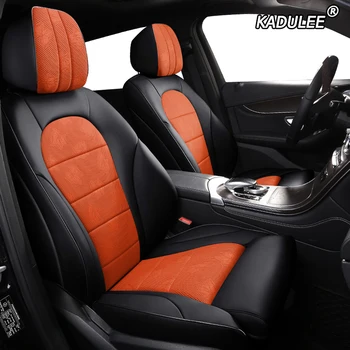 

KADULEE Custom Cloth car seat cover For smart smart forfour smart fortwo WEY VV7 VV5 P8 VV6 Automobiles Seat Covers car seats