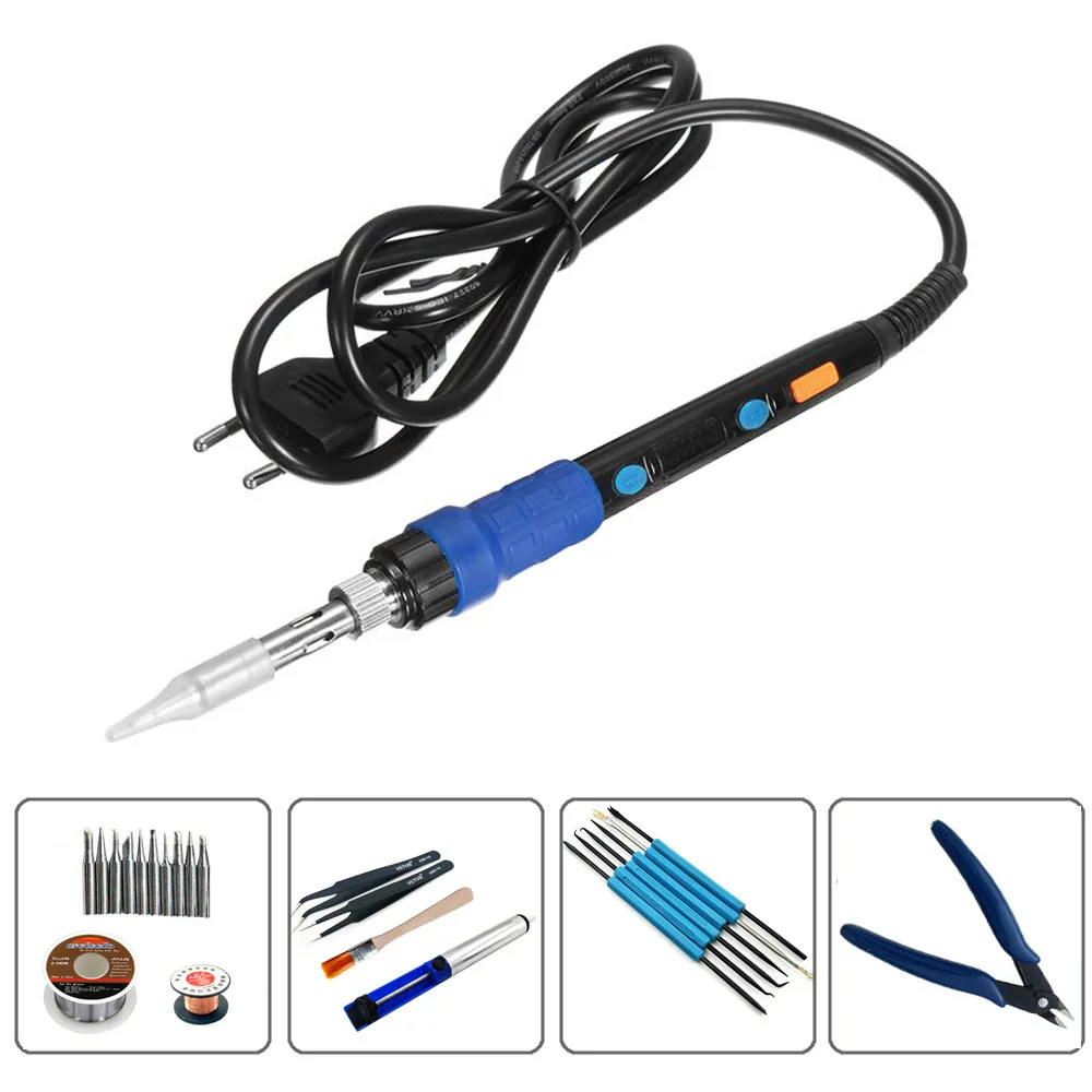 YIHUA-928D-Constant-Temperature-Digital-Display-Electric-Soldering-Iron-With-Button-Adjustable-Temperate-Switch-For-Soldering