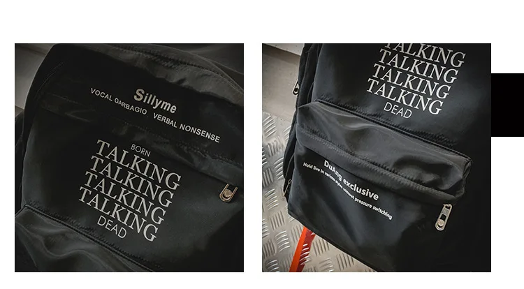 Женский рюкзак, школьные сумки, рюкзак Mochilas, для девочек-подростков, в консервативном стиле, с мини-буквами