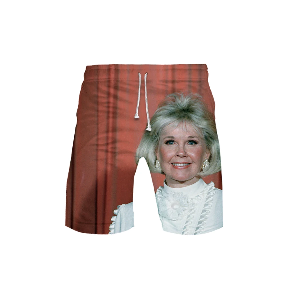 Doris Day 3D стиль летние мужские модные трендовые шорты для отдыха крутые Kpop Популярные уличные летние шорты