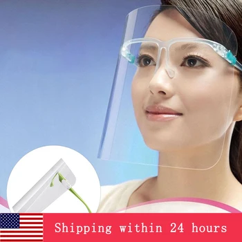 

Transparent Anti-fog Anti-Oil Splatter Full Face Shield Mask Cooking Protector Kitchen Cooking Work Safety Face Protection