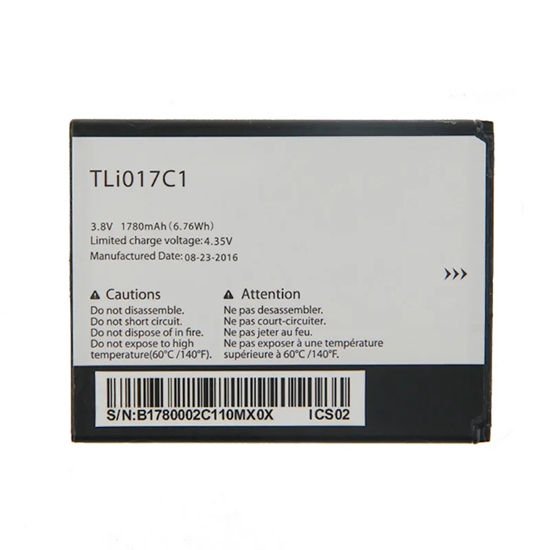 Высокое качество TLi017C1 телефон Батарея для Alcatel OneTouch PIXI 3 4," 5019D 5017A 5017X OT-5027B OT-4060O OT-4060A