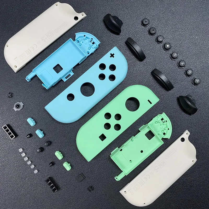 1 Set Diy Nintendo Switch Gamepad ABS Retrofit Replacement Housing Colorful Caps Joypad Cover Switch Joystick Replacement Shell 