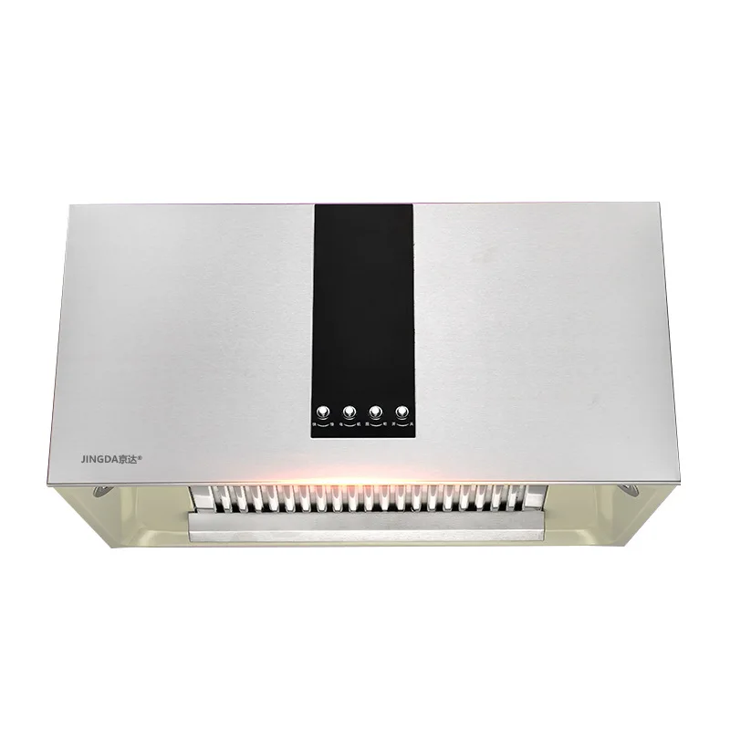

Household Range Hood Big Suction Wall-mounted Range Hood Large Suction Stainless Steel Panel Exhaust Kitchen Hood D2