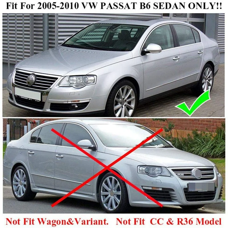 Модернизированные Брызговики для Passat B6 2006-2011 седан защита Брызговики 4 шт
