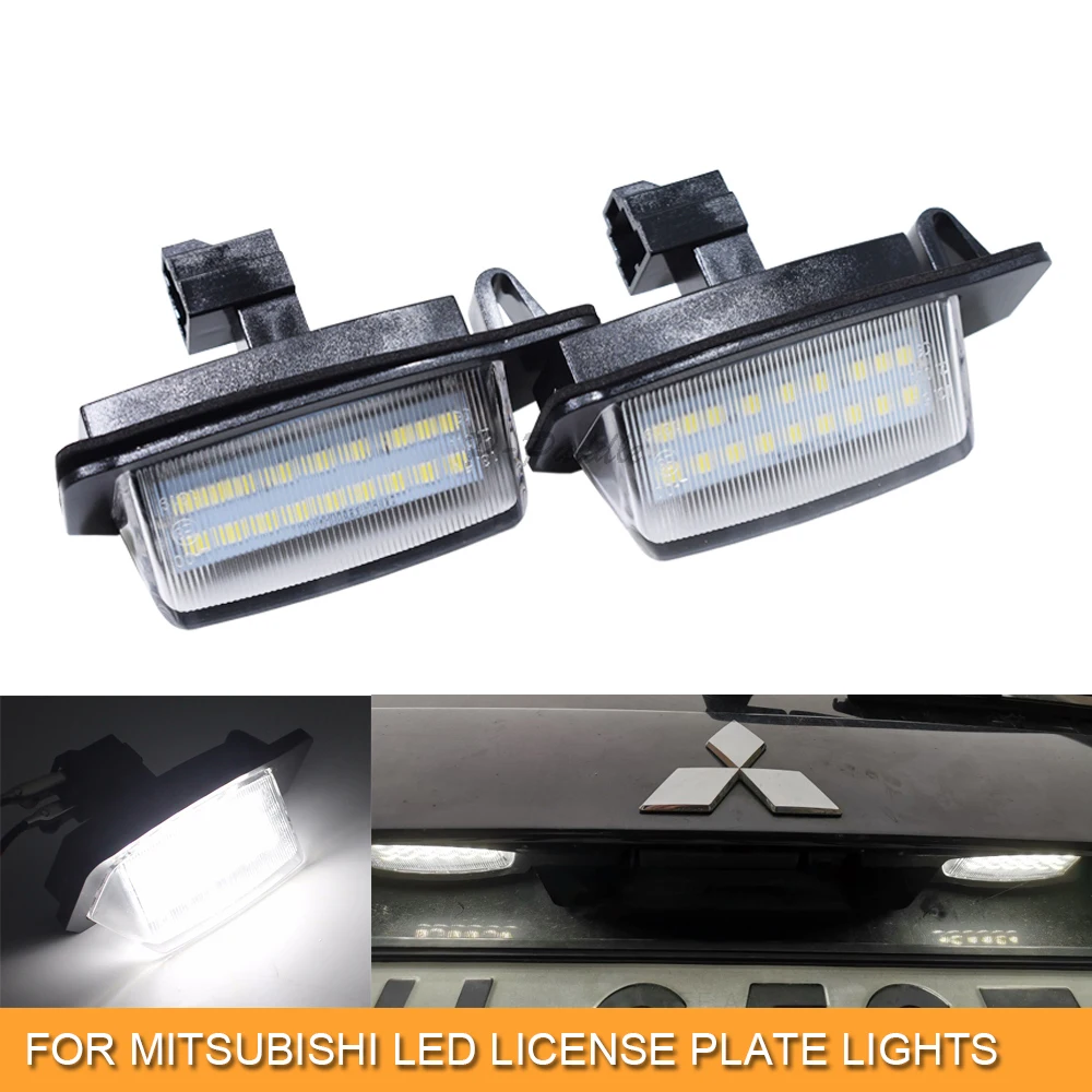 LED Rear License Number Plate Light for Mitsubishi Eclipse Cross
