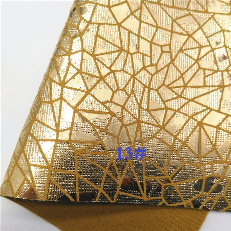 Glitterwishcome 21X29 см A4 размер винил для бантов переливающийся металлик искусственная ткань, синтетическая кожа искусственная листы для бантов, GM605A - Цвет: 13
