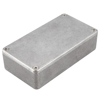 

Hot YN-10PCS Guitar Effects Pedal Aluminum Stomp Box Enclosure 1590B Die Cast Aluminum Box