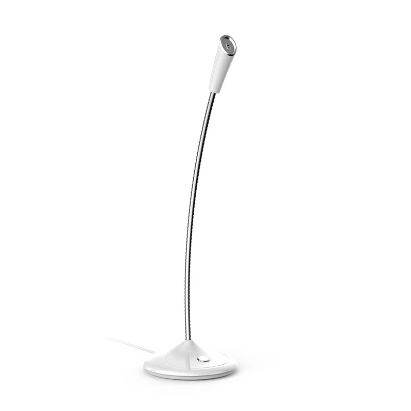 white 3.5mm 3,5 мм Многофункциональный игровой микрофон USB компьютер анти-шум для мобильного телефона планшетный ПК OUJ99 - Цвет: white 3.5mm