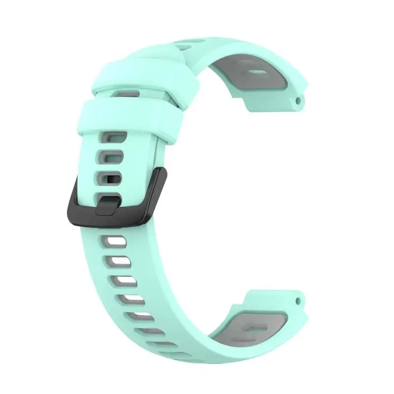 Silicone Steel Buckle Straps Accessories Suitable For Garmin Forerunner 220/735XT Strap Two-color Silicone Wristband