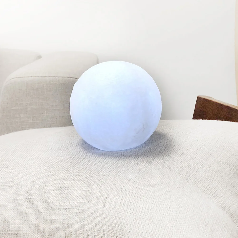 Светодиодный ночник с Луной, силиконовый, белый, для украшения дома ...