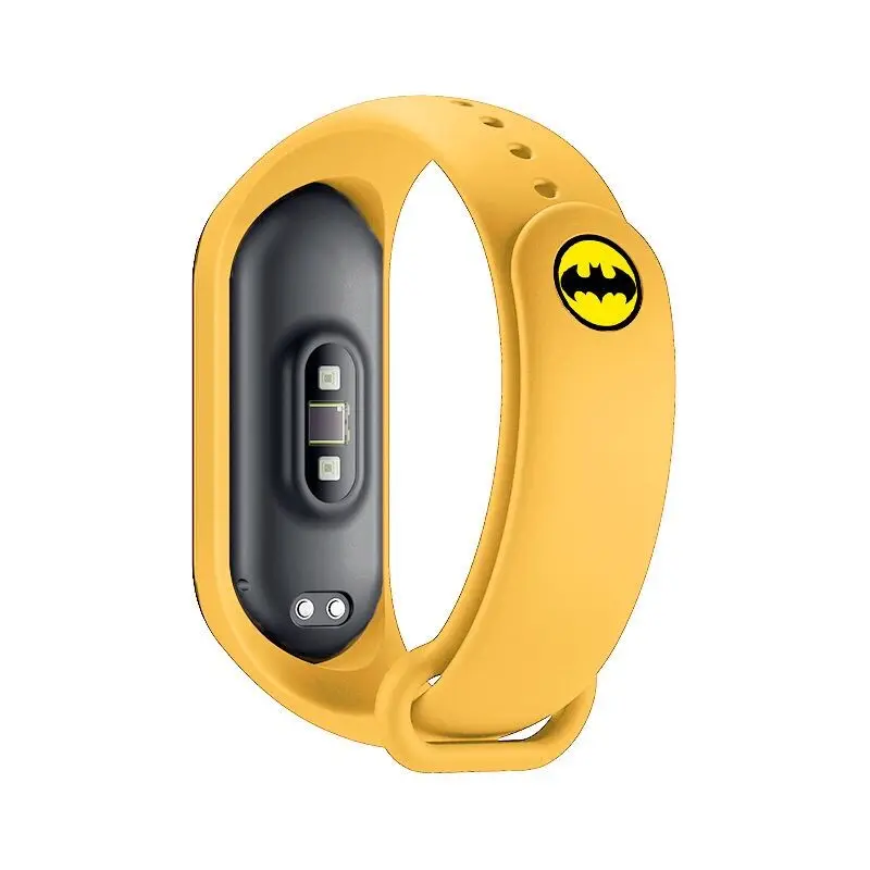 Batman Ограниченная серия браслетов для xiaomi mi band 4 ремешок силиконовый браслет на запястье для xiaomi mi 4/3/2 аксессуары браслет mi band 4 2 ремень - Цвет ремешка: Batman